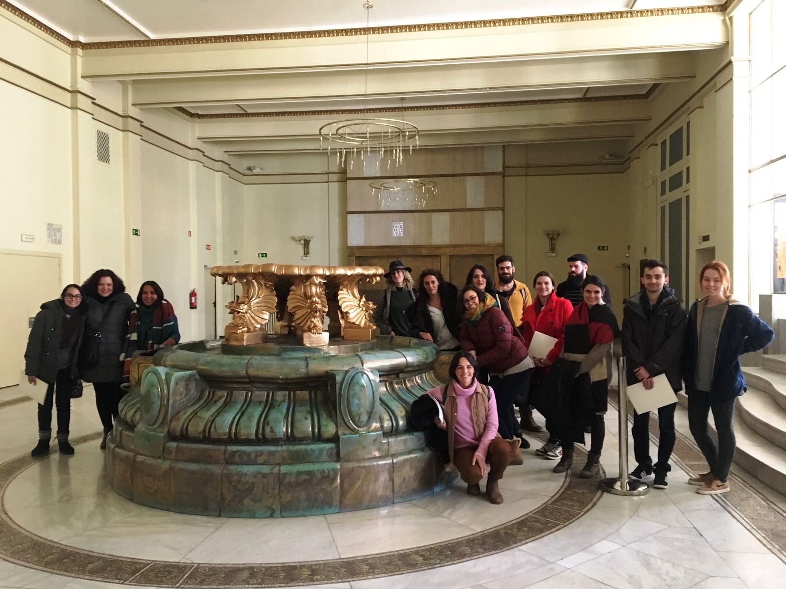 Visita técnica a Círculo de Bellas Artes